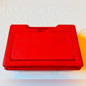 Vintage 80’s Red Lego Storage Carry Case